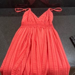 Coral sundress